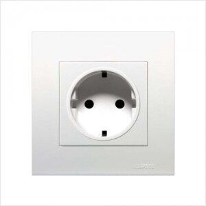 16Amp 2Pin Schuko Socket