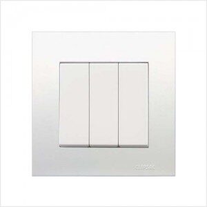 3Gang 1Way Switch Plate