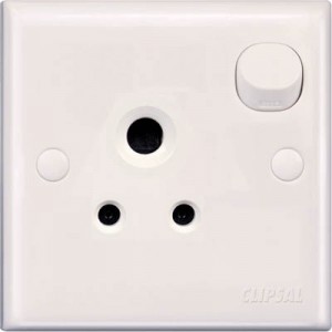 5Amp 3Pin Switch Socket