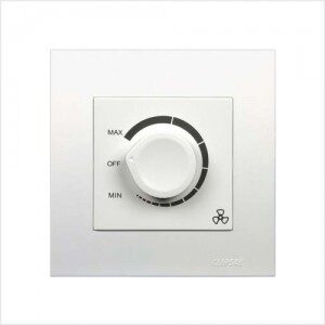 Fan Dimmer Switched Plate
