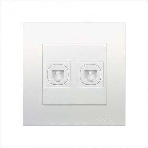 Telephone Socket Double